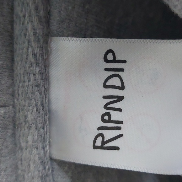 RIPNDIP Grey Hoodie - Picture 4 of 11